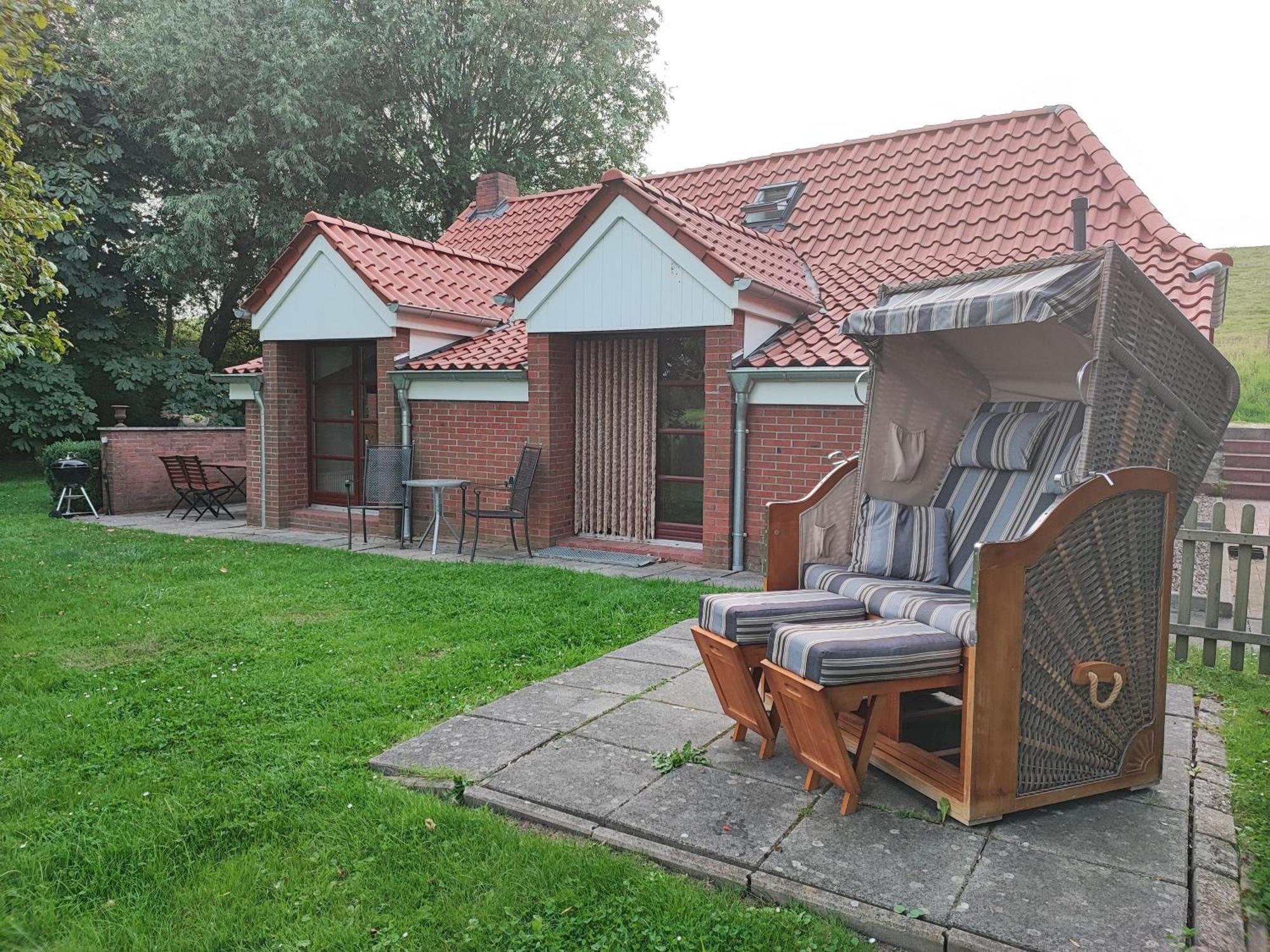 Fischerhaus am Deich 45233 Jemgum Exterior foto